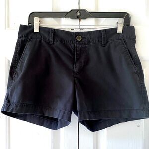 Old Navy Womens Black Low Waist Beach Shorts Sz 4